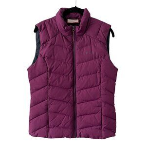 Mountain Warehouse Zip Up Down Filled Outdoor Casual Puffer Vest Purple 8